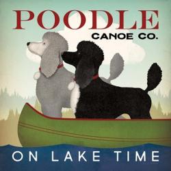 Double Poodle Canoe | Obraz na stenu