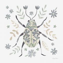 Folk Beetle II Neutral | Obraz na stenu