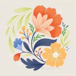 Floral Study I Bright | Obraz na stenu