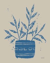 Vallarta Blue Botanical Sketches IX | Obraz na stenu