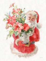 Floral Santa | Obraz na stenu