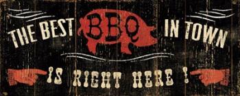 The Best BBQ in Town | Obraz na stenu