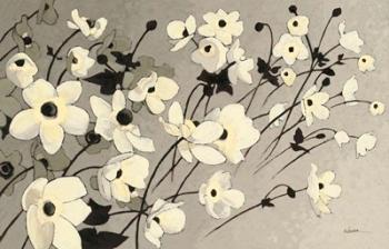 Anemones Japonaises Gray | Obraz na stenu