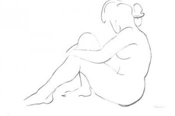 Nude Sketch IV v2 | Obraz na stenu