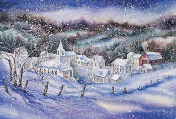 Winter Village | Obraz na stenu