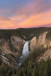 Lower Falls of the Yellowstone River II | Obraz na stenu