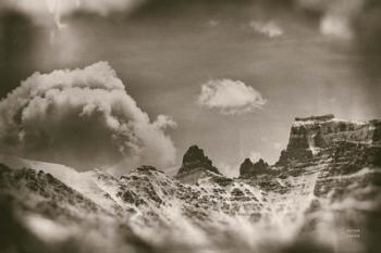 Sepia Peaks | Obraz na stenu