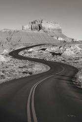 Goblin Valley State Park Rd BW | Obraz na stenu