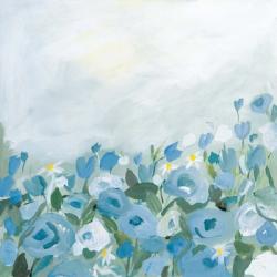 Blooming Landscape Blue | Obraz na stenu