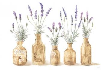 Lavender in Amber Glass | Obraz na stenu