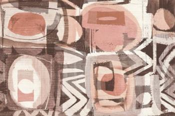Graphic Abstract III Blush | Obraz na stenu