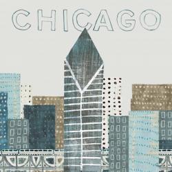 Chicago Landmarks II | Obraz na stenu