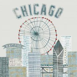 Chicago Landmarks III | Obraz na stenu