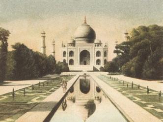 Taj Mahal Postcard I | Obraz na stenu
