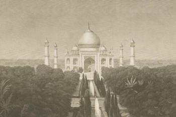 Taj Mahal Postcard II | Obraz na stenu
