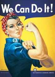 Rosie The Riveter - We Can Do It! | Obraz na stenu