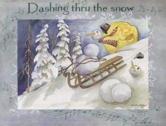Dashing Thru The Snow | Obraz na stenu
