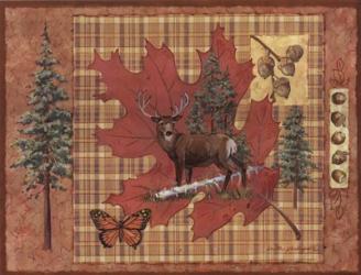 Deer Leaf | Obraz na stenu