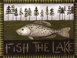 Fish The Lake | Obraz na stenu