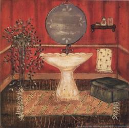 Bath in Red I | Obraz na stenu