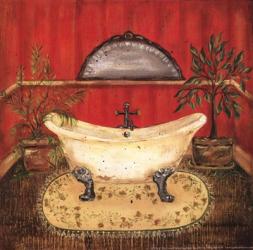 Bath in Red II | Obraz na stenu