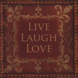 Live Laugh Love | Obraz na stenu