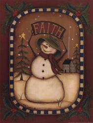 Faith Snowman | Obraz na stenu