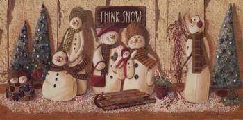 Think Snow | Obraz na stenu