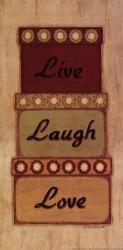 Live Laugh Love | Obraz na stenu