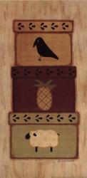 Crow, Pineapple | Obraz na stenu