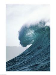 Close-up of an ocean wave, Waimea Bay, Oahu, Hawaii, USA | Obraz na stenu
