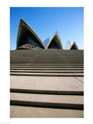 Low angle view of an opera house, Sydney Opera House, Sydney, New South Wales, Australia | Obraz na stenu