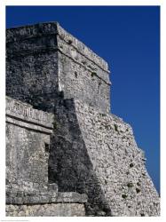 Wall of a building, El Castillo | Obraz na stenu