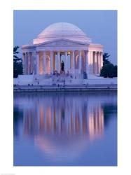 Jefferson Memorial at dusk, Washington, D.C., USA | Obraz na stenu