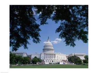 Facade of the Capitol Building, Washington, D.C., USA | Obraz na stenu
