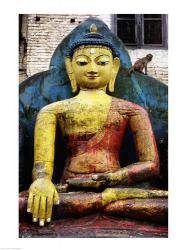 Statue of Buddha, Kathmandu, Nepal | Obraz na stenu