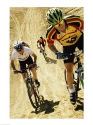 Group of people riding bicycles in a race | Obraz na stenu