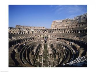 High angle view of a coliseum, Colosseum, Rome, Italy | Obraz na stenu