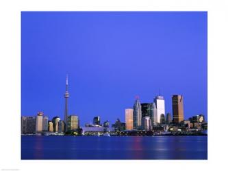 Buildings on the waterfront, CN Tower, Toronto, Ontario, Canada | Obraz na stenu