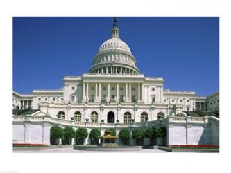 Low angle view of a government building, Capitol Building, Washington DC, USA | Obraz na stenu