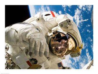 Astronaut taking a spacewalk | Obraz na stenu
