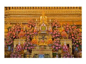 Statue of Buddha in a Temple,  Bangkok, Thailand | Obraz na stenu