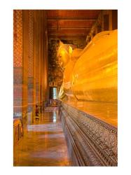 Statue of reclining Buddha in a Temple | Obraz na stenu