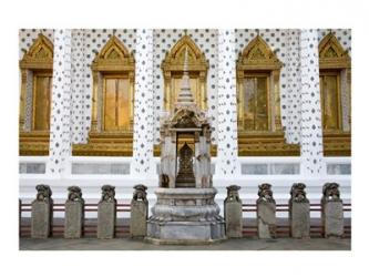 Statue of Buddha in a Temple, Wat Arun, Bangkok, Thailand | Obraz na stenu