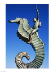 Sea horse statue, Puerto Vallarta, Mexico | Obraz na stenu