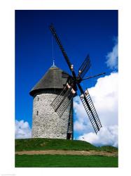 Low angle view of a traditional windmill, Skerries Mills Museum, Skerries, County Dublin, Ireland | Obraz na stenu