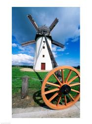 Low angle view of a traditional windmill, Skerries Mills Museum, Skerries, County Dublin, Ireland | Obraz na stenu