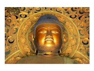 Buddha Byodo-in Temple Oahu, Hawaii, USA | Obraz na stenu