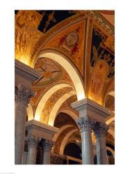 Interiors of a library, Library Of Congress, Washington DC, USA | Obraz na stenu