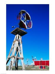 Low angle view of a windmill, American Wind Power Center, Lubbock, Texas, USA | Obraz na stenu